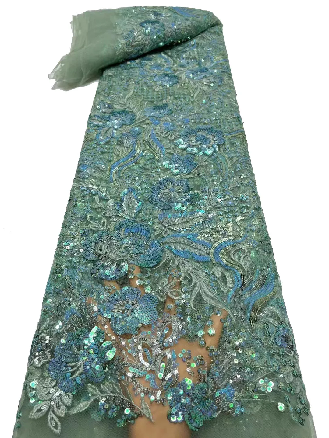 2023 Красивая фототкань, французское Тюлевое кружево, вечернее платье с блестками в африканском стиле, 5 ярдов