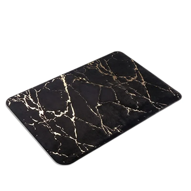 Inyahome Black Bath Mats for Bathroom Floor Mat Cozy Comfortable Floor Bathmats Carpet for Home Décor Memory Foam Bathroom Rugs
Inyahome Black Bath Mats for Bathroom Floor Mat Cozy Comfortable Floor Bathmats Carpet for Home Décor Memory Foam Bathroom Rugs