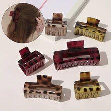 Korean Version Ladies hair accessories hair clips leopard print disc all-match Vintage Hair Clip Spray Paint Geometric Hair Clip
Korean Version Ladies hair accessories hair clips leopard print disc all-match Vintage Hair Clip Spray Paint Geometric Hair Clip