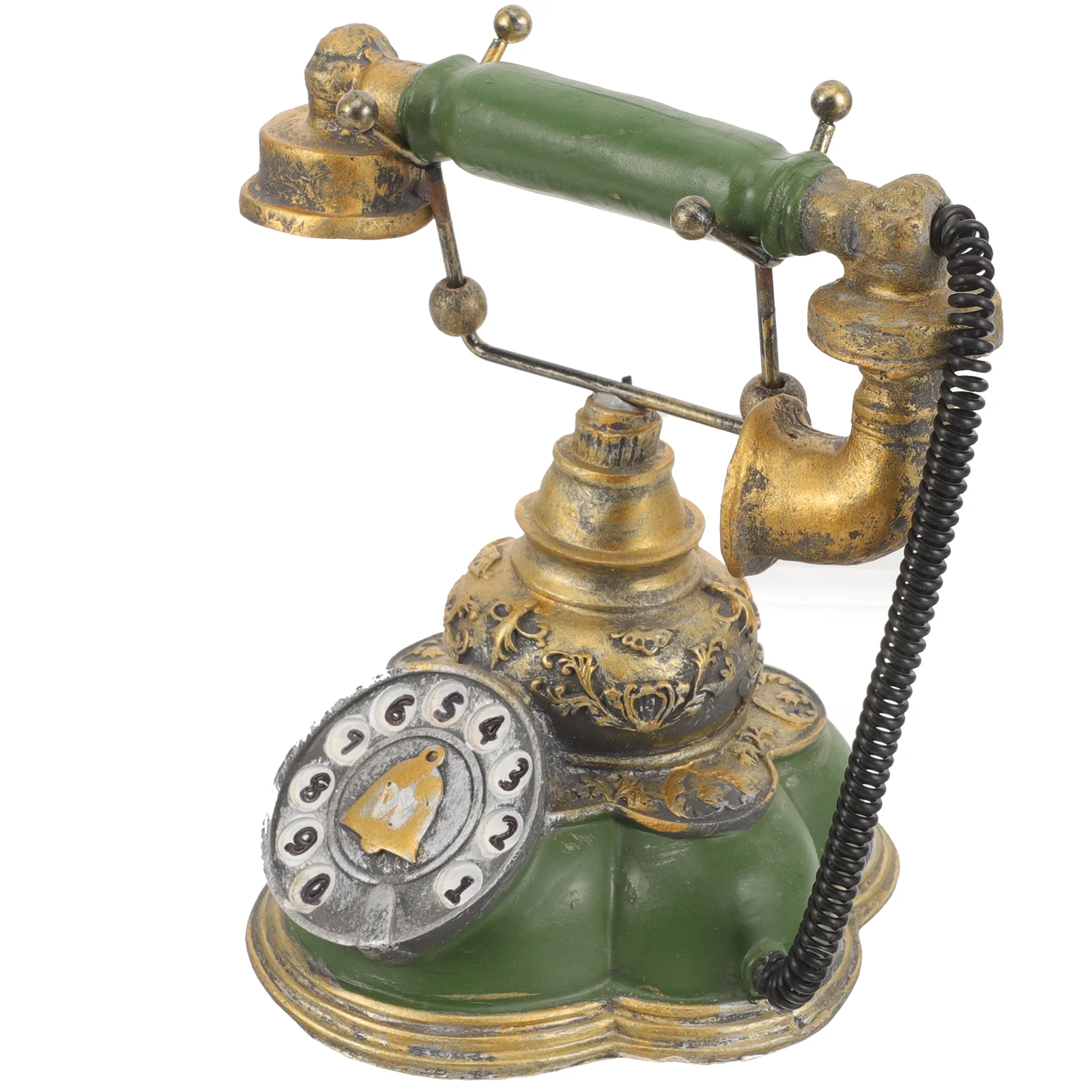 Corded Telephone Photograph Prop Resin Retro Telephone Classic Corded Telephone Vintage Home Office Hotel Desk Decor Ornament
Corded Telephone Photograph Prop Resin Retro Telephone Classic Corded Telephone Vintage Home Office Hotel Desk Decor Ornament