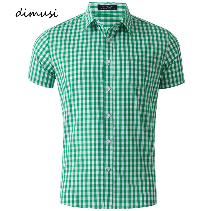 DIMUSI Summer Men's Plaid Shirt Fashion Male COtton Short Sleeve Breasted Casual Classic Gingham Dress Shirts Male Clothing
DIMUSI Summer Men's Plaid Shirt Fashion Male COtton Short Sleeve Breasted Casual Classic Gingham Dress Shirts Male Clothing