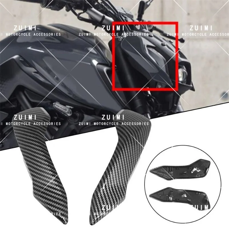 for Yamaha YTR MT-07 2021-2023 with carbon fiber patterned front headlight cover protective cover and fairing side panel
for Yamaha YTR MT-07 2021-2023 with carbon fiber patterned front headlight cover protective cover and fairing side panel
