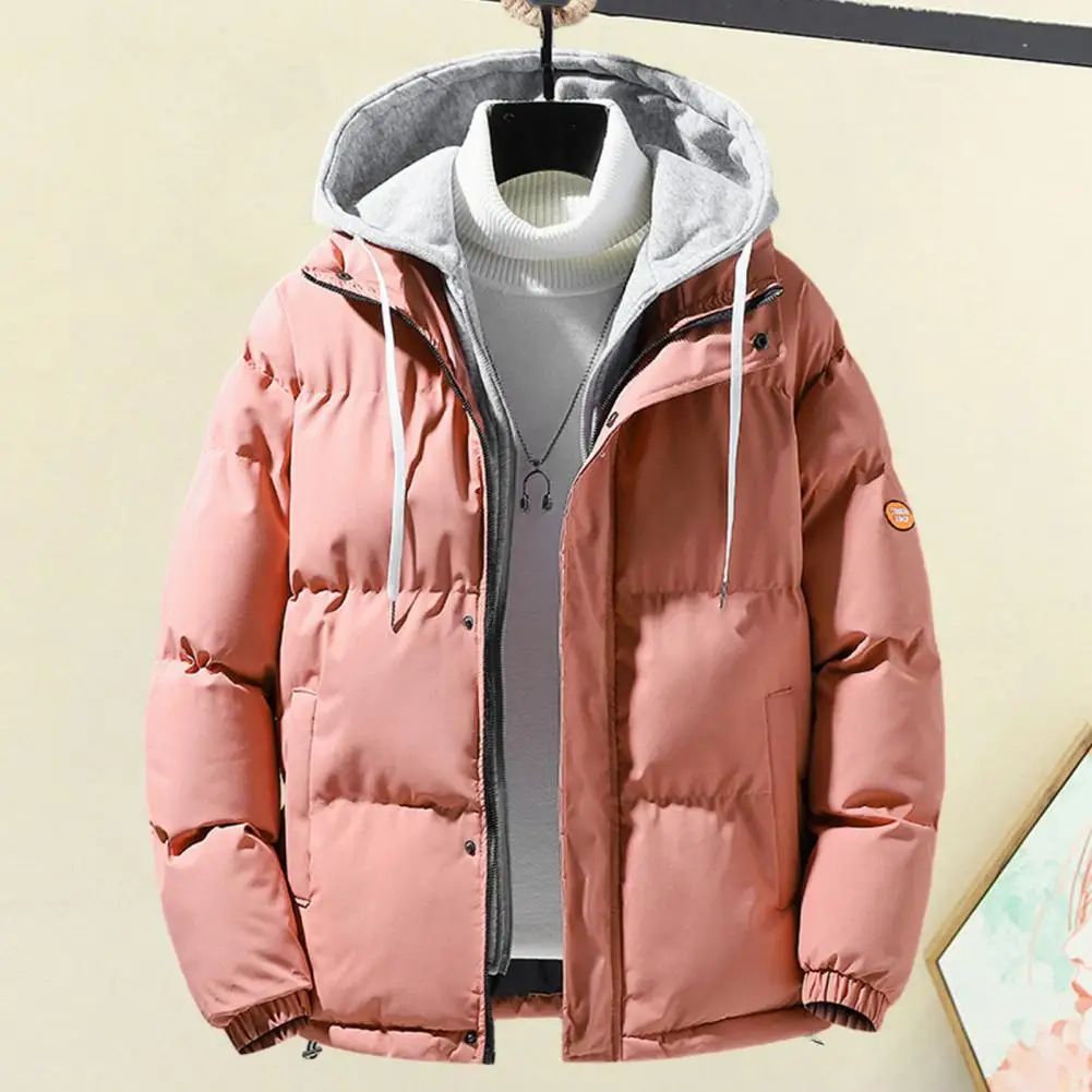 Men Zippered Coat Men Winter Outerwear with Zipper Closure Windproof Hooded Jackets for Men Thickened Cotton Outwear with Fake
Men Zippered Coat Men Winter Outerwear with Zipper Closure Windproof Hooded Jackets for Men Thickened Cotton Outwear with Fake