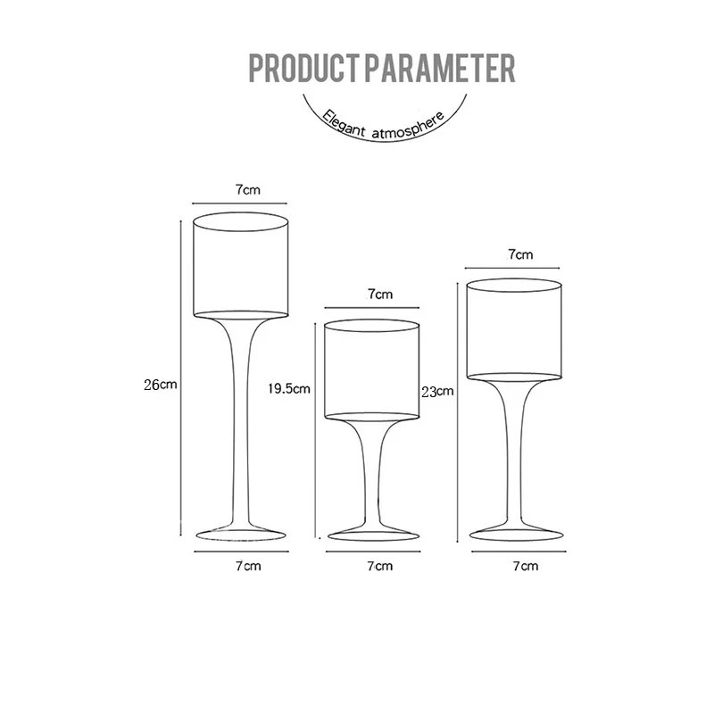 3PCS Set Crystal Candle Holder Glass Candles Candleholder Wedding Ideas Romantic Home Bar Party Decoration Ornaments Candlestick
3PCS Set Crystal Candle Holder Glass Candles Candleholder Wedding Ideas Romantic Home Bar Party Decoration Ornaments Candlestick