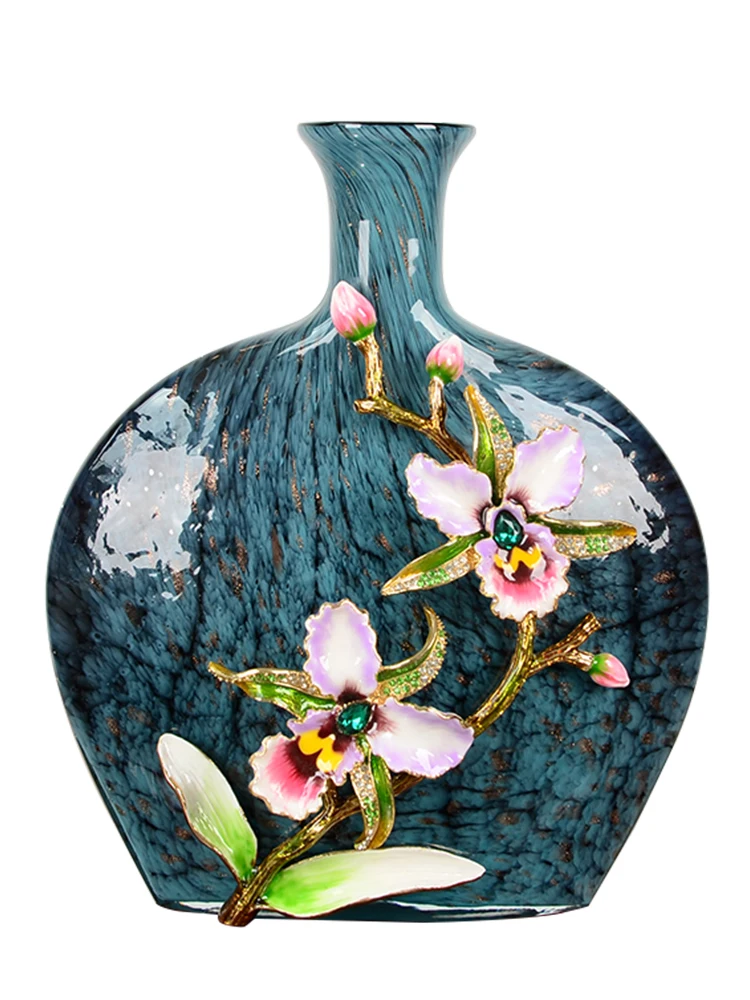 Эмалированная стеклянная ваза ручной работы, украшения, европейская гостиная, Цветочная композиция, мебель для крыльца
Эмалированная стеклянная ваза ручной работы, украшения, европейская гостиная, Цветочная композиция, мебель для крыльца