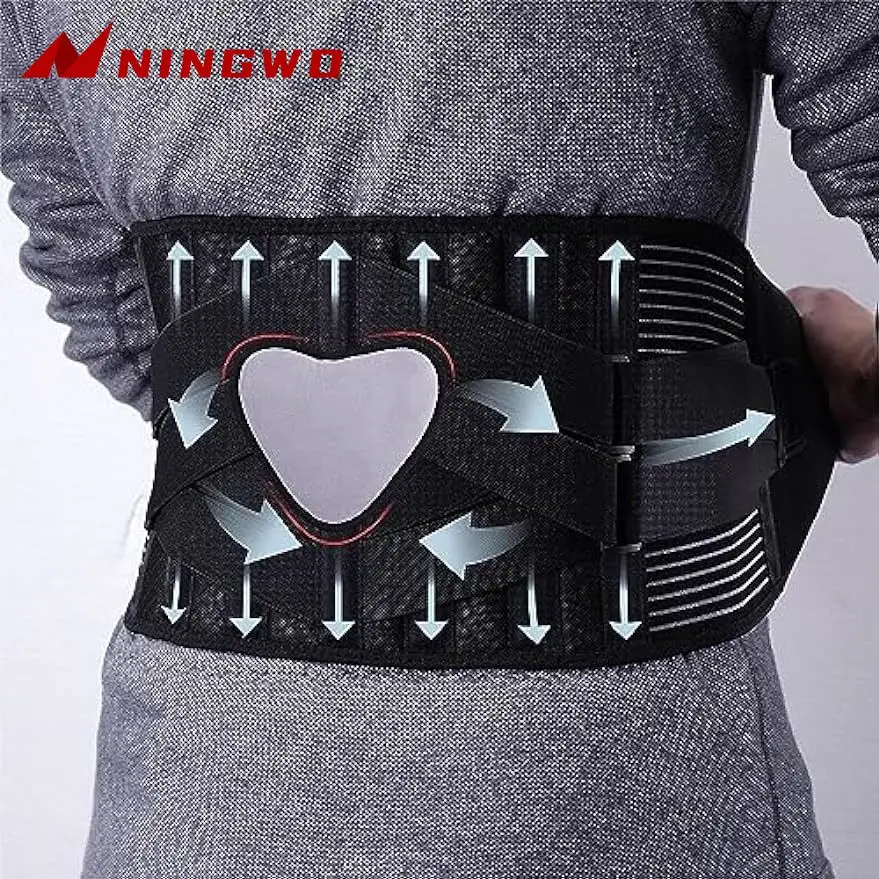 Back Braces for Lower Back Pain Relief,Lumbar Support Belt for Heavy Lifting Work with Lumbar Pad,Anti-skid Back Support Belt
Back Braces for Lower Back Pain Relief,Lumbar Support Belt for Heavy Lifting Work with Lumbar Pad,Anti-skid Back Support Belt