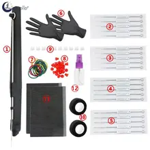 Tattoo Kits Microblading Pen Manual Tool Accessories Hand Poke Stick Sterilized Needles Gloves Tablecloth for Beginner Starter 
Tattoo Kits Microblading Pen Manual Tool Accessories Hand Poke Stick Sterilized Needles Gloves Tablecloth for Beginner Starter