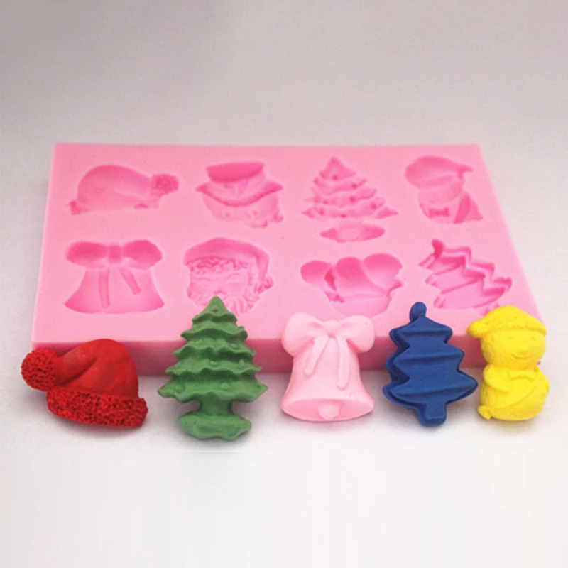 Christmas Series Silicone Mold DIY Fondant Mousse Cake Chocolate Accessories Cookies Dssert Decoration Kitchen Supplies Baking
Christmas Series Silicone Mold DIY Fondant Mousse Cake Chocolate Accessories Cookies Dssert Decoration Kitchen Supplies Baking