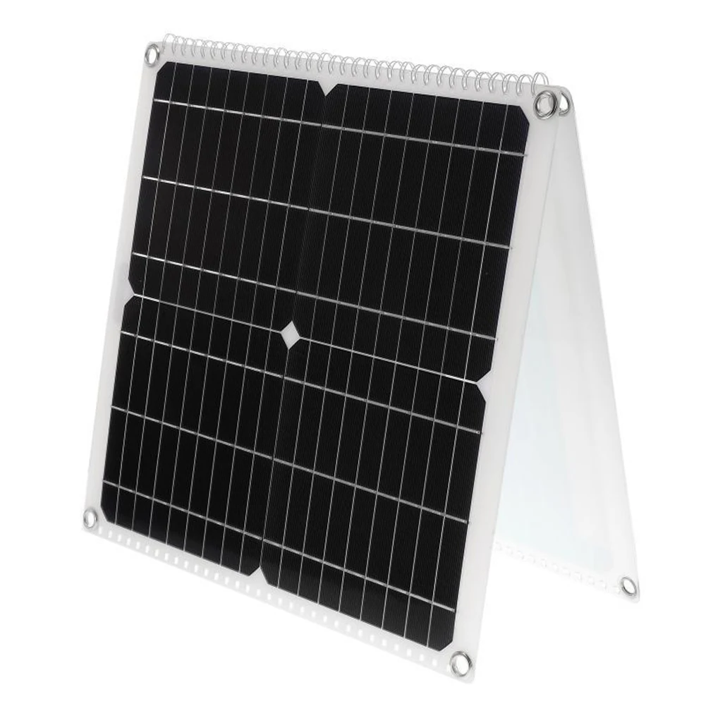 Portable Solar Panel Kit Polysilicon Material 50W Power Charges Mobile Devices Anywhere Includes 10A Controller
Portable Solar Panel Kit Polysilicon Material 50W Power Charges Mobile Devices Anywhere Includes 10A Controller