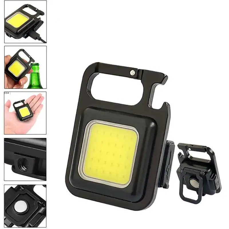 2pcs Portable COB Flashlight Mini LED Keychain Light Multifunctional Charging Emergency Light USB Charging Work Fishing Lamp
2pcs Portable COB Flashlight Mini LED Keychain Light Multifunctional Charging Emergency Light USB Charging Work Fishing Lamp