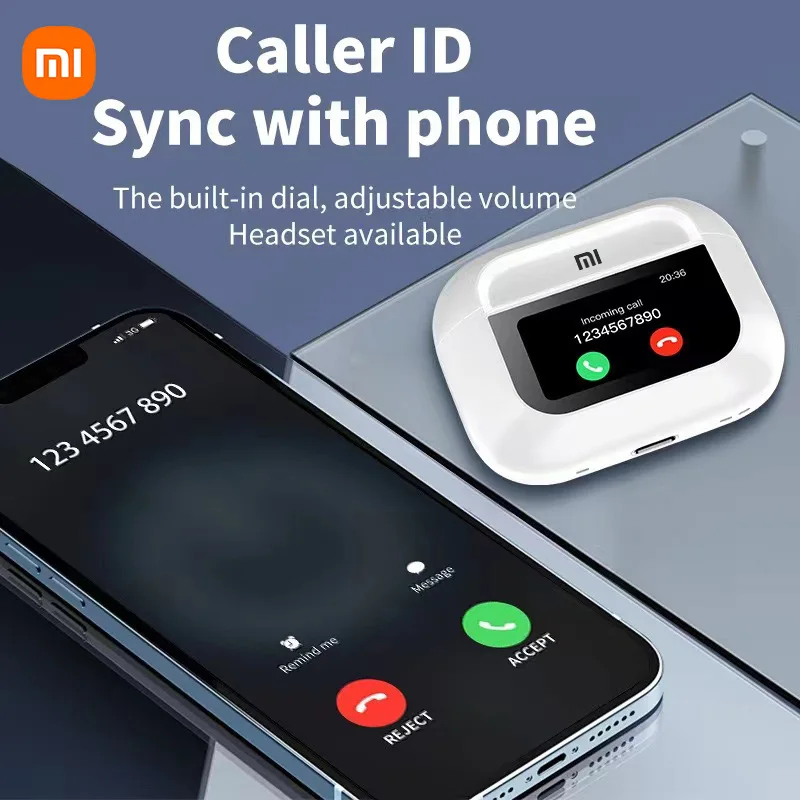 Xiaomi A8 Pro ANC Wireless Earphones LED Screen Noise Cancelling Bluetooth Headphones Sports Earbuds With Original Box Headset
Xiaomi A8 Pro ANC Wireless Earphones LED Screen Noise Cancelling Bluetooth Headphones Sports Earbuds With Original Box Headset