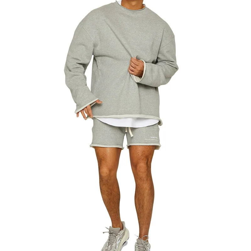 Muscle fitness brothers sports suit men's autumn and winter running training loose plus size suit
Muscle fitness brothers sports suit men's autumn and winter running training loose plus size suit