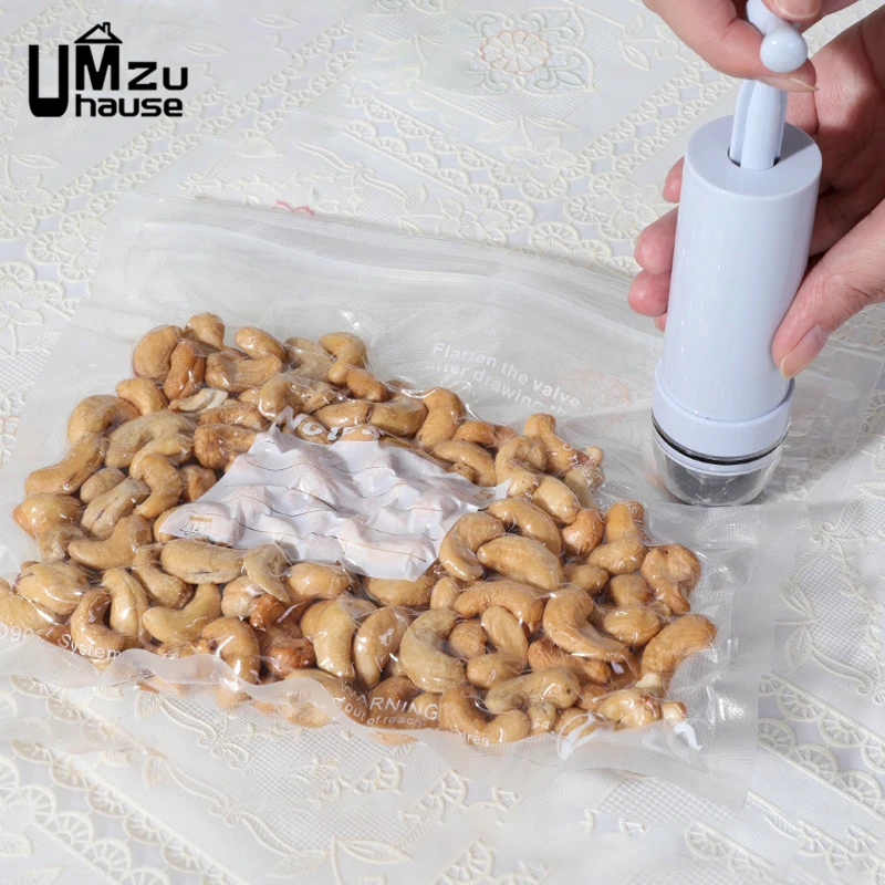 10PCS Vacuum Food Bags Fruits Meat Beef Bread Compression Storage Reusable Sealing Holder Kitchen Fridge Organizer Set with Pump
10PCS Vacuum Food Bags Fruits Meat Beef Bread Compression Storage Reusable Sealing Holder Kitchen Fridge Organizer Set with Pump