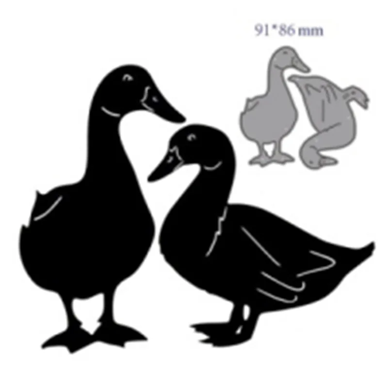 2Pcs Duck Metal Cut Dies Stencils for Scrapbooking Stamp/Photo Album Decorative Embossing DIY Paper Cards
2Pcs Duck Metal Cut Dies Stencils for Scrapbooking Stamp/Photo Album Decorative Embossing DIY Paper Cards