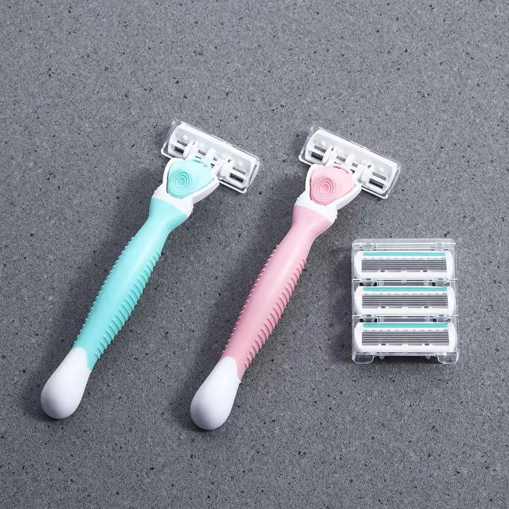 Steel Blade 6 Layer Blade Epilator Tools Non-Slip Handle Hair Removal Tools Underarm Razor Eyebrow Razor Hair Removal Shaver
Steel Blade 6 Layer Blade Epilator Tools Non-Slip Handle Hair Removal Tools Underarm Razor Eyebrow Razor Hair Removal Shaver