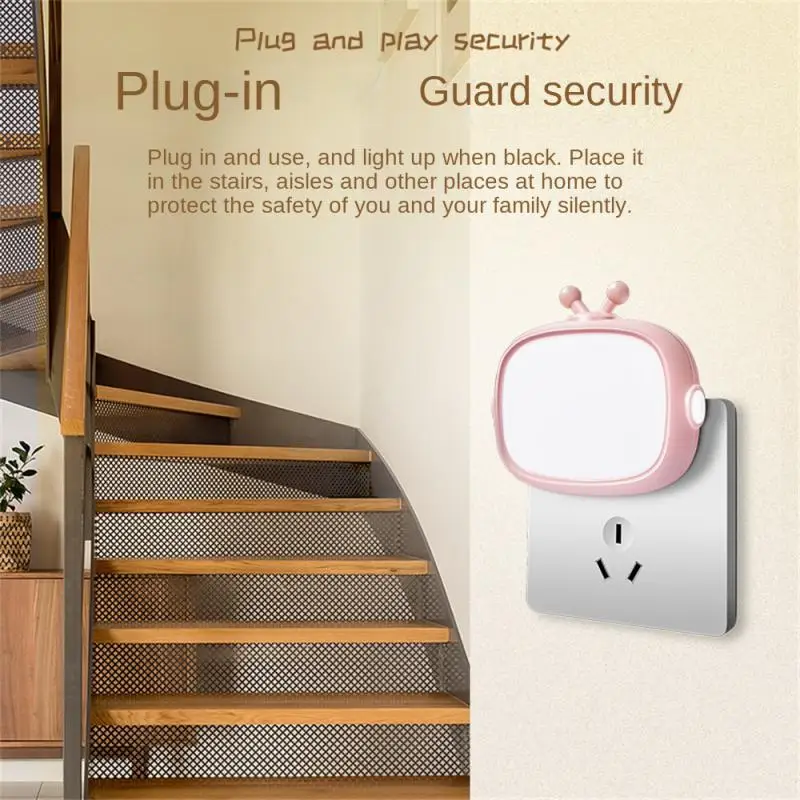 

Led Light Source Wall Plug-in Type Switch Time Setting Energy-saving Plug In And Use Intelligent Light-controlled Smart Light