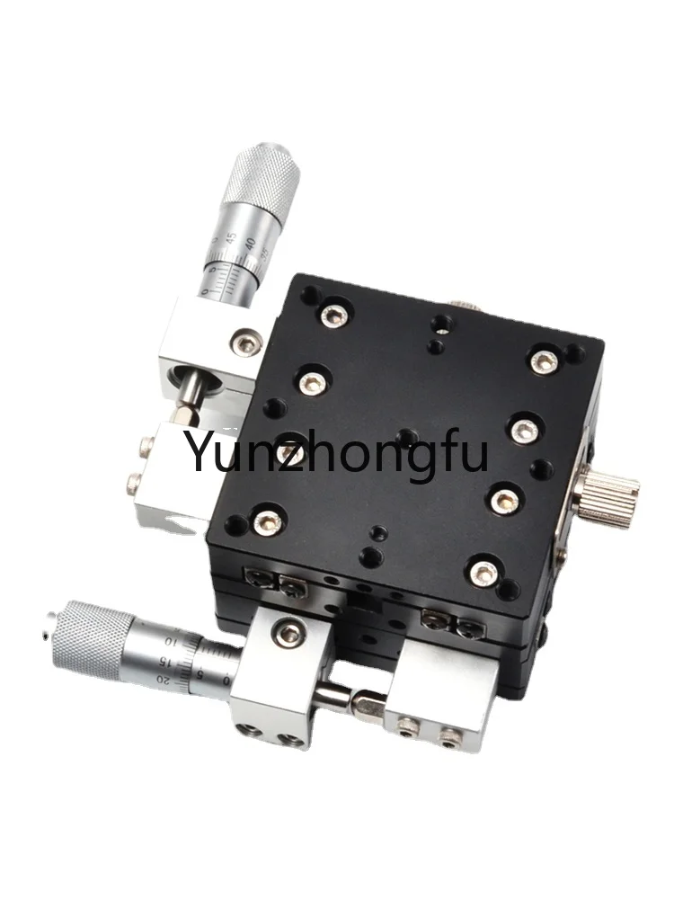 

XY axis two-dimensional platform manual displacement cross slide optical experiment fine adjustment precision LY40~125