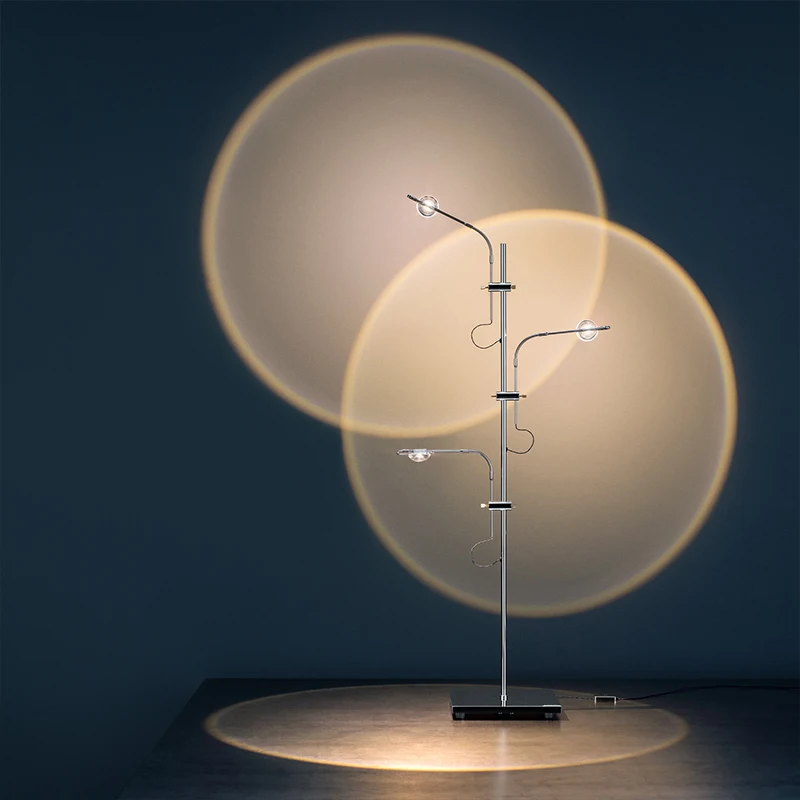 Creative LED projection floor lamp, personalized art, back wall, study floor lamp
Creative LED projection floor lamp, personalized art, back wall, study floor lamp