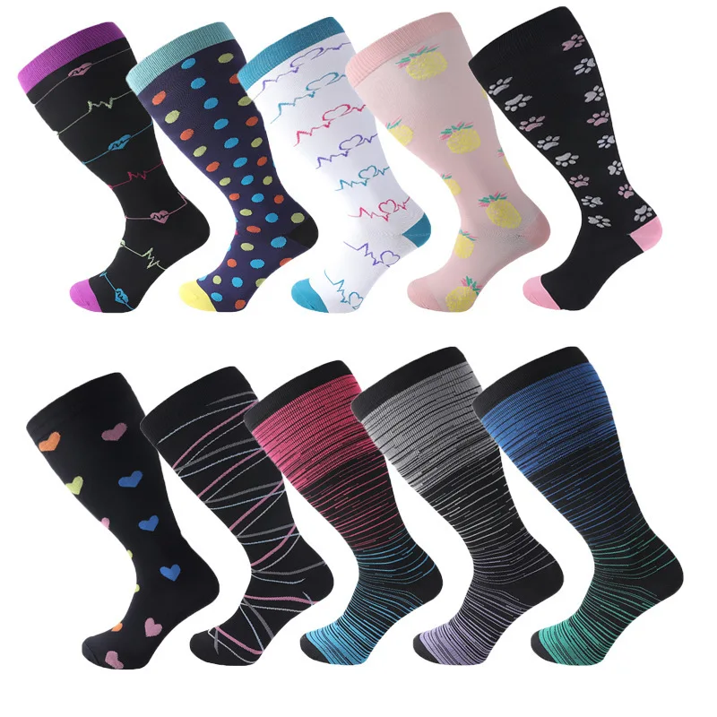 Compression Socks Varicose Veins Knee High Stocking Anti Fatigue Pain Relief Sportrs Compression Socks Travel Plus Size 4XL
Compression Socks Varicose Veins Knee High Stocking Anti Fatigue Pain Relief Sportrs Compression Socks Travel Plus Size 4XL