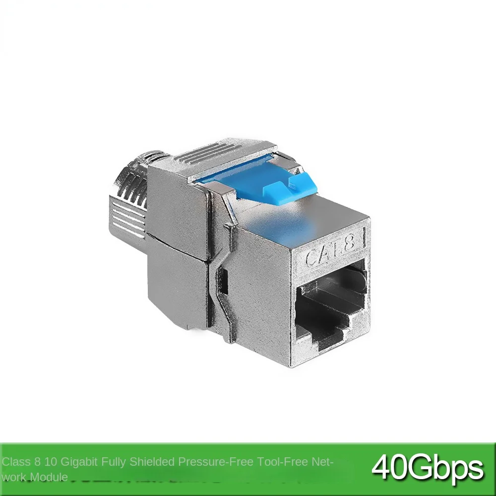 Сетевой модуль с металлическим экранированием RJ45 широкополосный CAT8 10 гигабитный информационный сетевой кабель панельная розетка
Сетевой модуль с металлическим экранированием RJ45 широкополосный CAT8 10 гигабитный информационный сетевой кабель панельная розетка