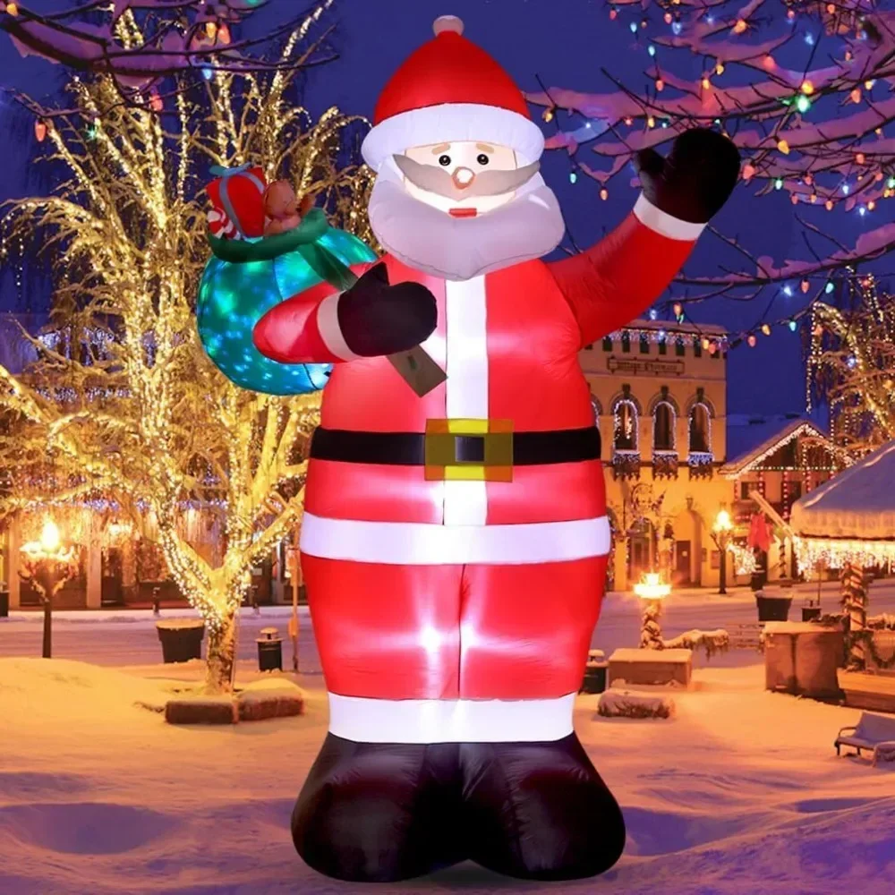 12 FT Giant Christmas Inflatable Santa Claus Outdoor Yard Decor With LED Lights and Metal Stakes Christmas Decorations 2024 Home
12 FT Giant Christmas Inflatable Santa Claus Outdoor Yard Decor With LED Lights and Metal Stakes Christmas Decorations 2024 Home