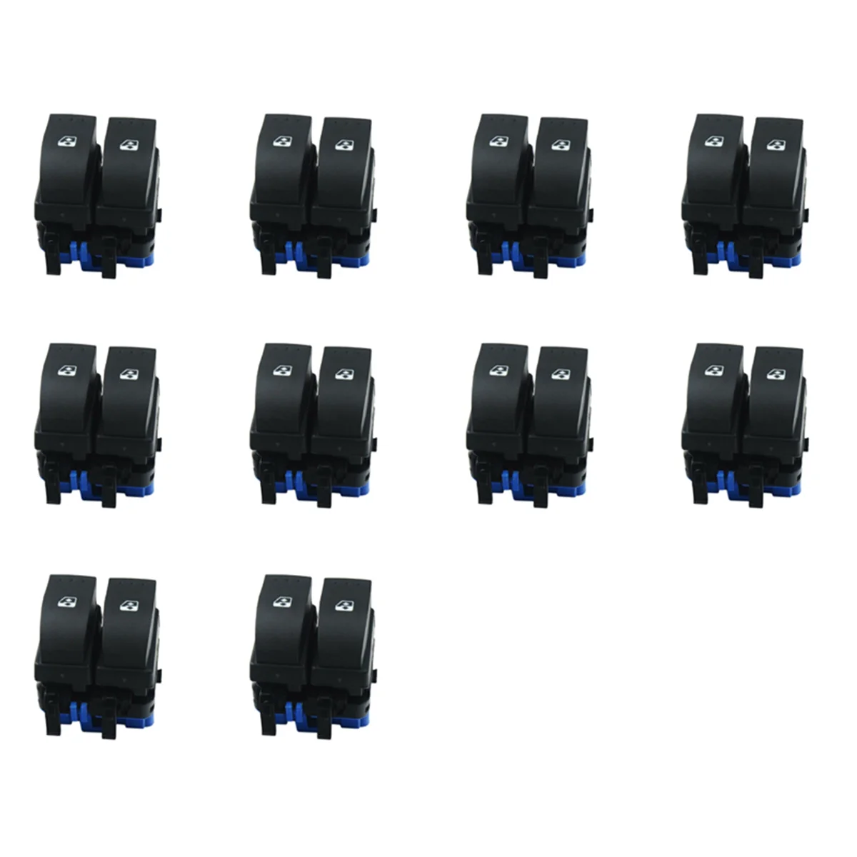 10X for FRONT ELECTRIC WINDOWS SWITCH for Vauxhall VIVARO / MOVANO RENAULT Megane TRAFIC II MASTER Scenic II 8200108269
10X for FRONT ELECTRIC WINDOWS SWITCH for Vauxhall VIVARO / MOVANO RENAULT Megane TRAFIC II MASTER Scenic II 8200108269