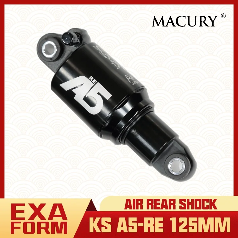 KS EXA FORM A5 RE 125mm Air Rear Shock for MTB Mountain Bicycle Electric Bike Suspension Ride Absorber
KS EXA FORM A5 RE 125mm Air Rear Shock for MTB Mountain Bicycle Electric Bike Suspension Ride Absorber