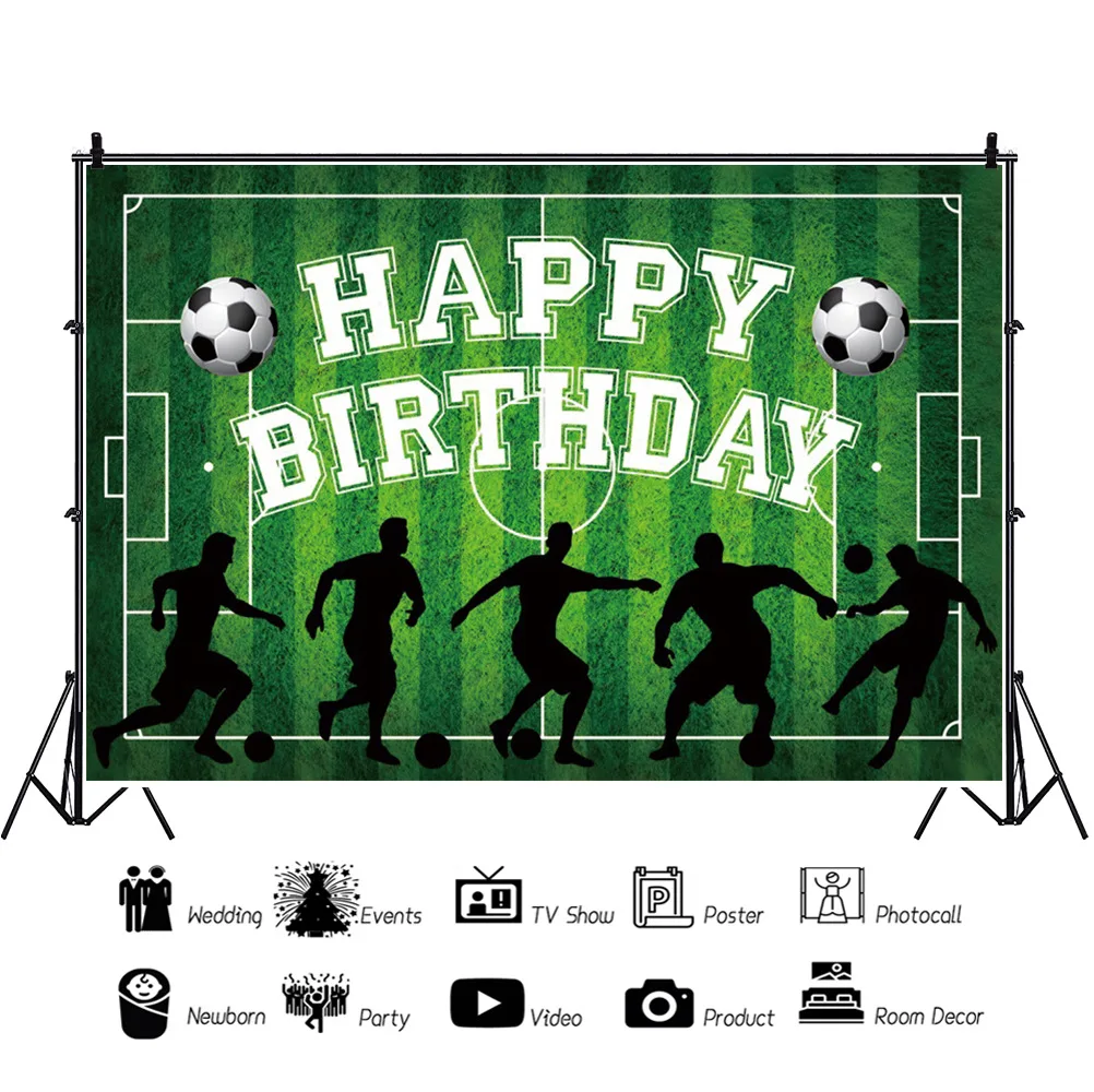 Football Party Decoration Green Grassland Background Cloth Cheer Score Party Drops Boys Happy Soccer Birthday Party Decor
Football Party Decoration Green Grassland Background Cloth Cheer Score Party Drops Boys Happy Soccer Birthday Party Decor