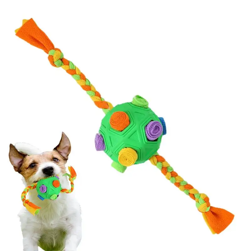 

Dog Treat Hiding Toy Treat Game Foraging Toy Interactive Snuffle Ball Slow Food Training Sniff Ball Dog Exquisite Comfortable