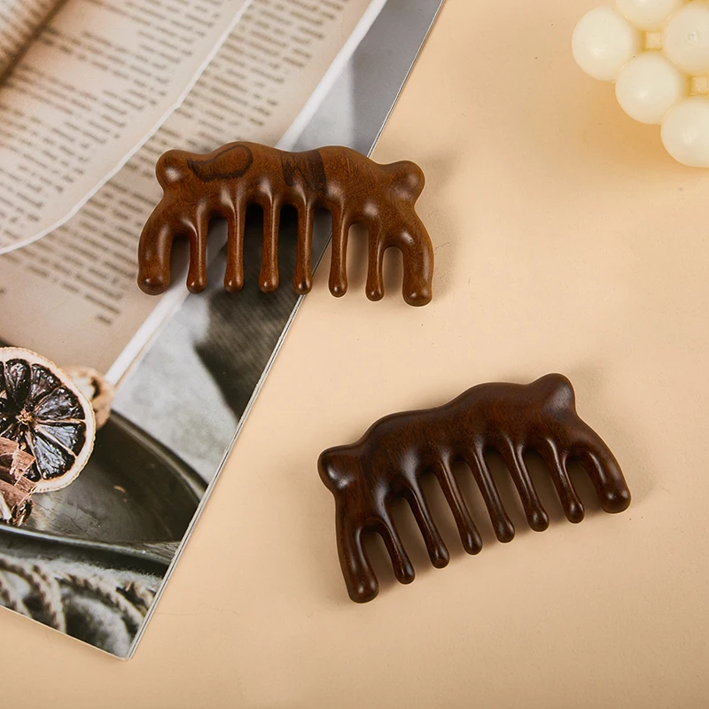 Meridian Massage Comb Handleless Wooden Point Acupuncture Head Comb Wide-Tooth Golden Sandalwood Comb Massage Head Scalp
Meridian Massage Comb Handleless Wooden Point Acupuncture Head Comb Wide-Tooth Golden Sandalwood Comb Massage Head Scalp
