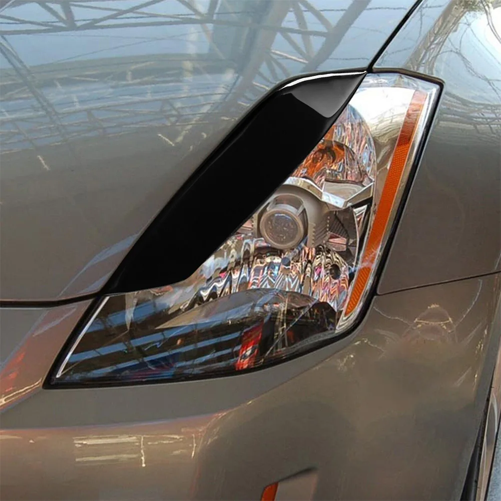 2pcs Car Front Headlight Eyebrow Eyelids Trim Sticker For Nissan 350Z Z33 2006-2009 High Quality ABS Plastic Headlamp Eyebrows
2pcs Car Front Headlight Eyebrow Eyelids Trim Sticker For Nissan 350Z Z33 2006-2009 High Quality ABS Plastic Headlamp Eyebrows