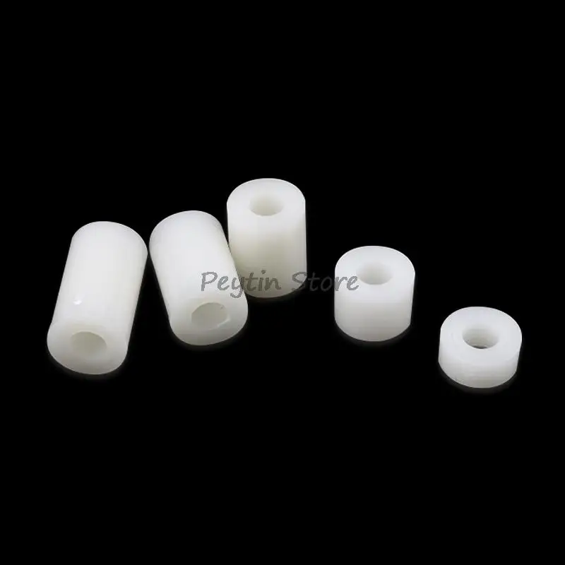 100Pcs M3x3/5/8/10/12mm Two-way Nylon Column Isolation Column Plastic Insulation Column PC Board Spacing Stud
100Pcs M3x3/5/8/10/12mm Two-way Nylon Column Isolation Column Plastic Insulation Column PC Board Spacing Stud