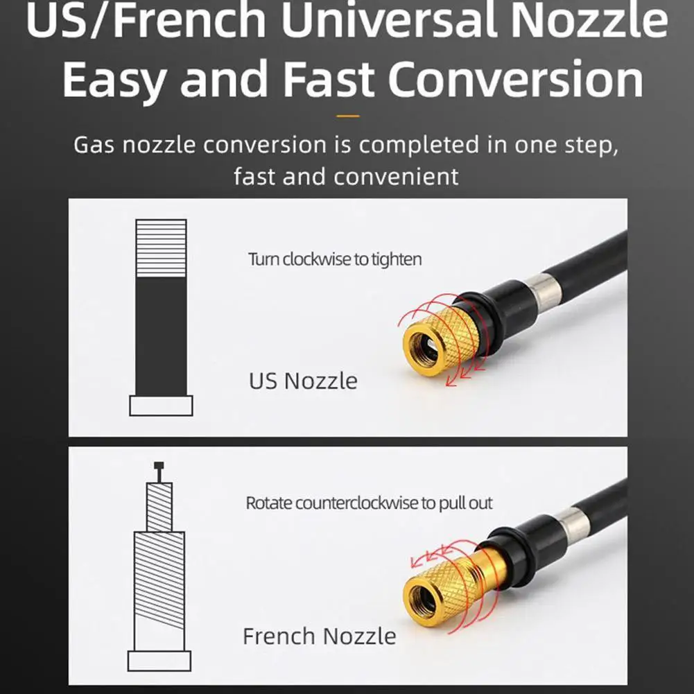 Bicycle Pump MTB Road Bike Shock Absorber Front Fork Cycling Tire Pump Bicycle Hose With Pump Pressure Inflator Air Gauge U4V0
Bicycle Pump MTB Road Bike Shock Absorber Front Fork Cycling Tire Pump Bicycle Hose With Pump Pressure Inflator Air Gauge U4V0