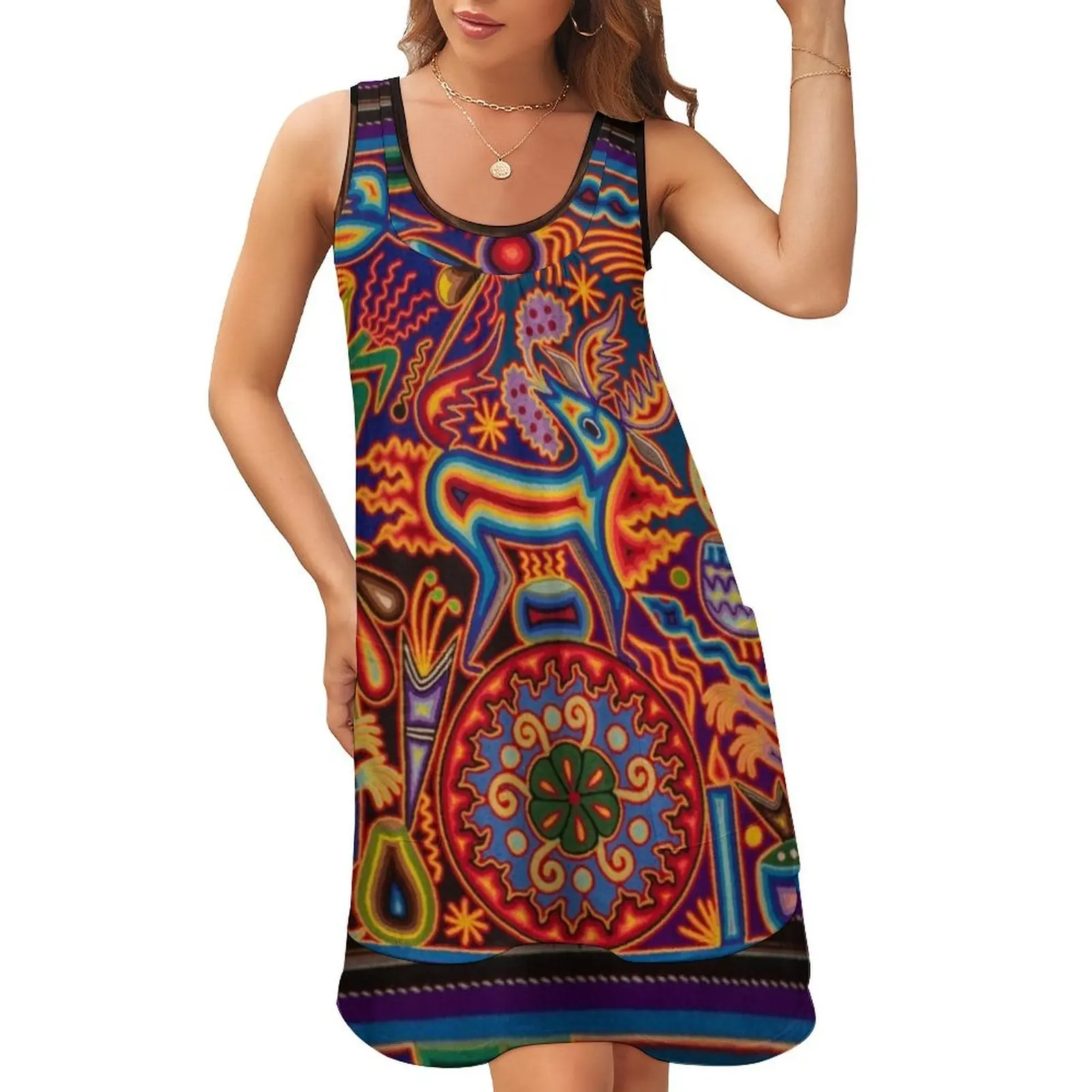 Huichol Sleeveless U-Neck Fake Two Piece Dress Bride dresses summer dresses womens 2024 women's evening dresses
Huichol Sleeveless U-Neck Fake Two Piece Dress Bride dresses summer dresses womens 2024 women's evening dresses