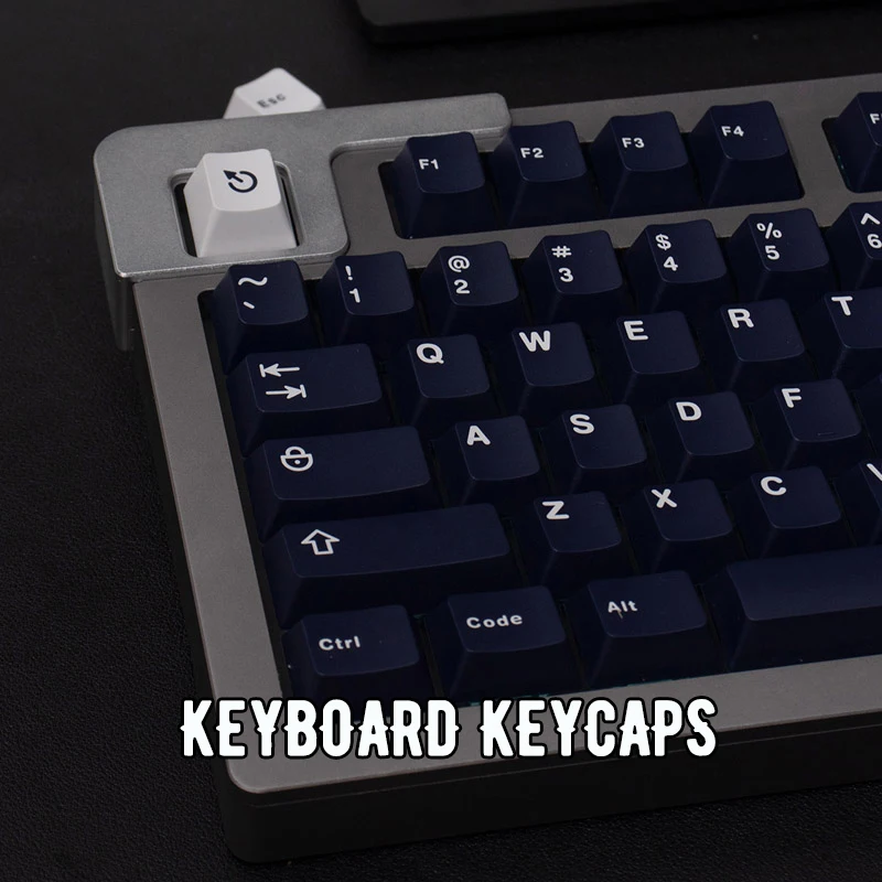 132Keys Deep Navy ABS Key caps Double Shot Cherry Profile Keycaps for Mechanical Keyboard Custom Personalize DIY Keycap
132Keys Deep Navy ABS Key caps Double Shot Cherry Profile Keycaps for Mechanical Keyboard Custom Personalize DIY Keycap
