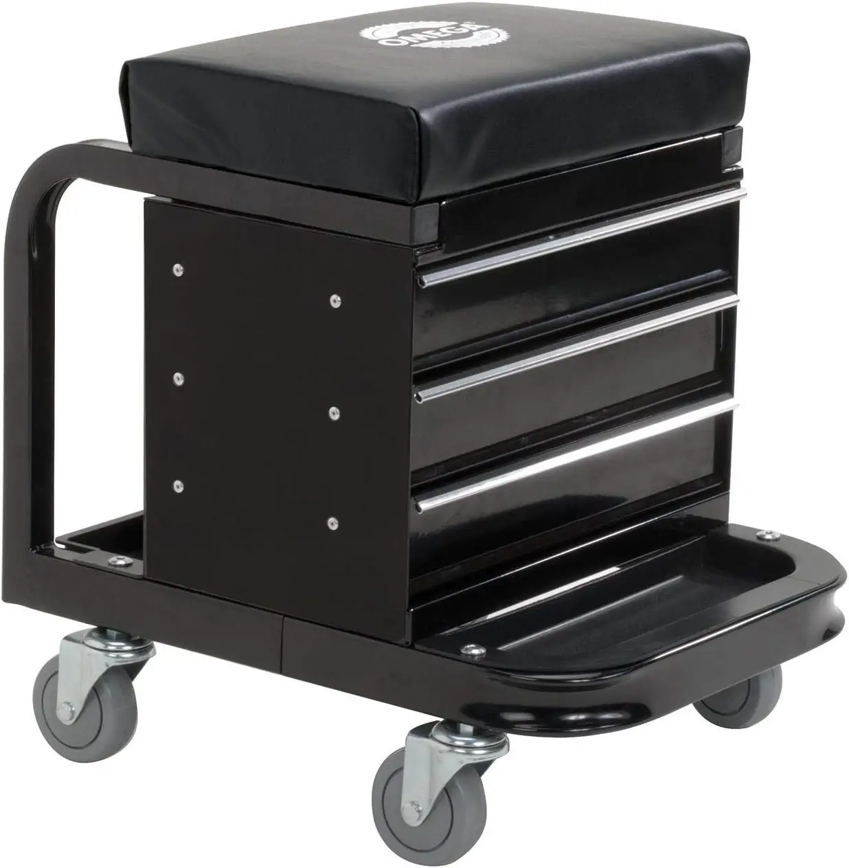 Mechanic Stool with Wheels \u2013 Tool Box with Padded Chair Seat and Rolling Wheels for Garage \u2013 450 Lbs Capacity Welder m
Mechanic Stool with Wheels \u2013 Tool Box with Padded Chair Seat and Rolling Wheels for Garage \u2013 450 Lbs Capacity Welder m