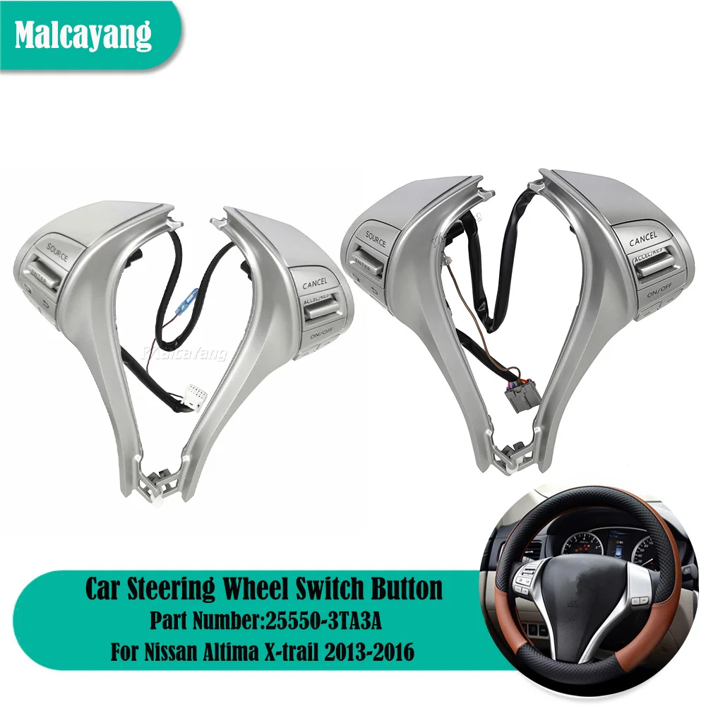 Автозапчасти для Nissan Altima X-trail 2013-2016 25550-4BG3A 48430-3TA1B 299110465, автомобильный аудиопереключатель рулевого колеса
Автозапчасти для Nissan Altima X-trail 2013-2016 25550-4BG3A 48430-3TA1B 299110465, автомобильный аудиопереключатель рулевого колеса