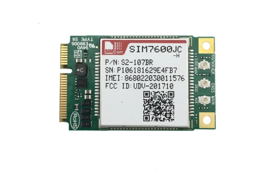 SIMCOM SIM7600JC-H MINI PCIE LTE Cat-4 LTE-FDD/HSPA +/UMTS/EDGE/GPRS/GSM модуль для Japan LTE-TDD B1/B3/B8/B18/B19/B26
SIMCOM SIM7600JC-H MINI PCIE LTE Cat-4 LTE-FDD/HSPA +/UMTS/EDGE/GPRS/GSM модуль для Japan LTE-TDD B1/B3/B8/B18/B19/B26