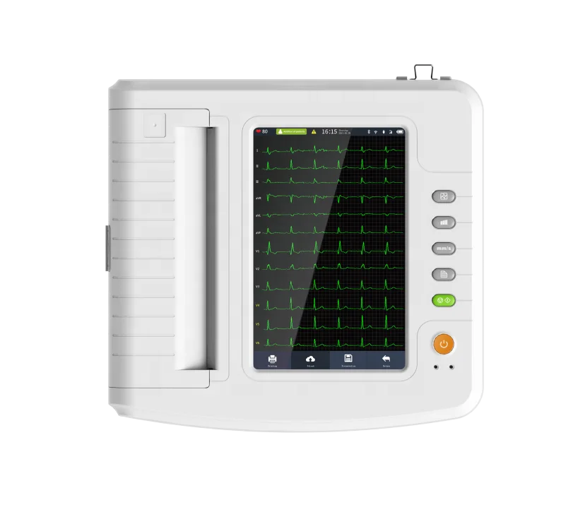 CONTEC ECG1212G Medical EKG ECG Machine EKG Monitor Cardiac Diagnosis Electrotelegraph 12 Channel ECG Resting ECG Diagnosis WIFI
CONTEC ECG1212G Medical EKG ECG Machine EKG Monitor Cardiac Diagnosis Electrotelegraph 12 Channel ECG Resting ECG Diagnosis WIFI