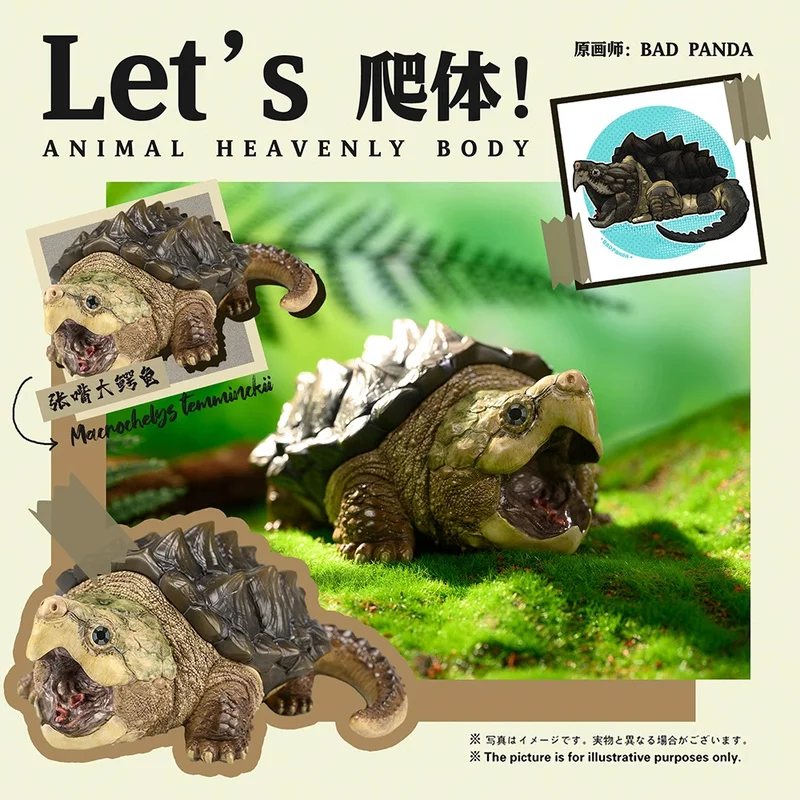 

In Stock Animal Planet LET'S Crawling and Mouth Opening Crocodile Animal Handmade Model Ornament Toys