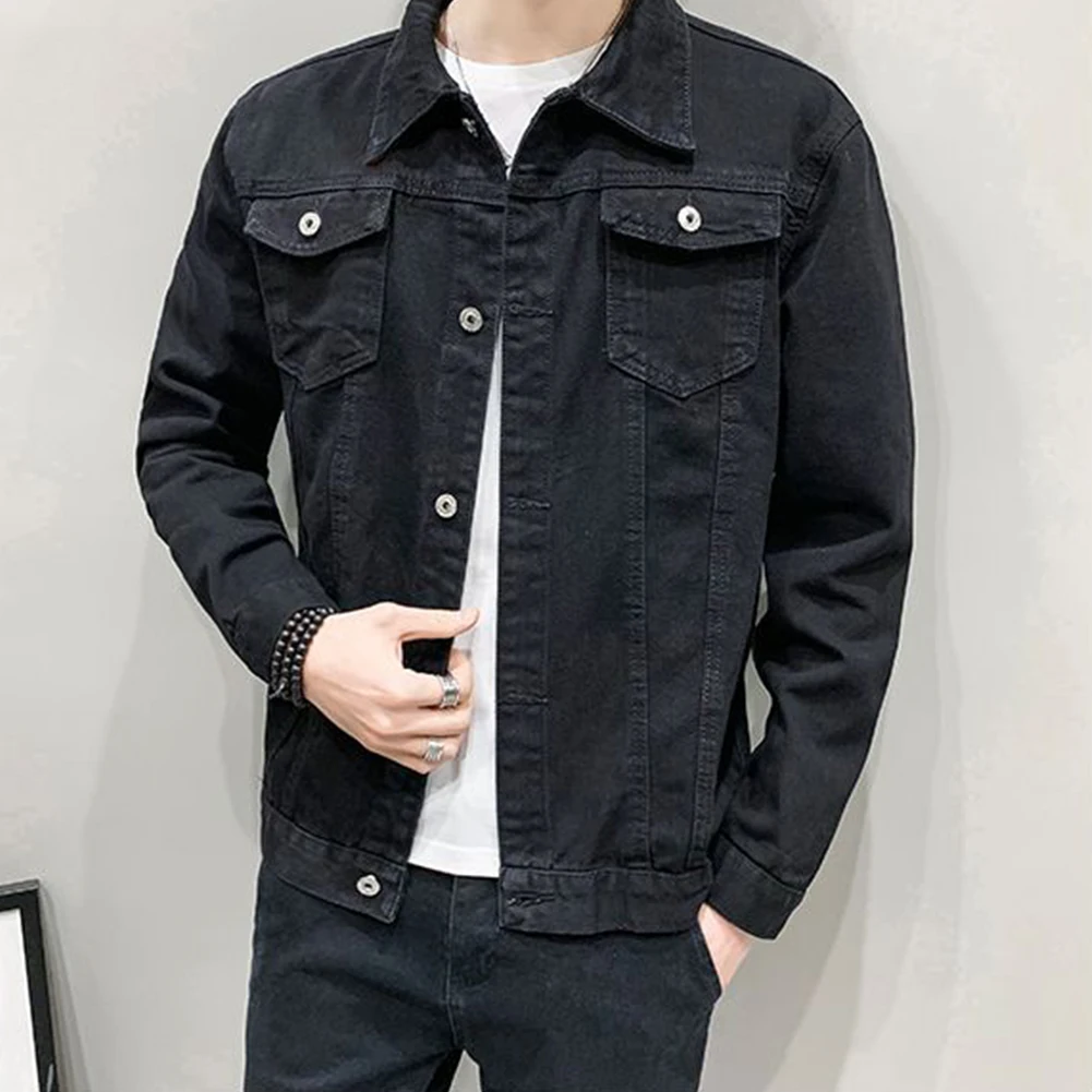 Male Coat Men Jacket Vintage Brief Button Casual Lapel Long Sleeve Polyester Regular Solid Color Tops Autumn Daily
Male Coat Men Jacket Vintage Brief Button Casual Lapel Long Sleeve Polyester Regular Solid Color Tops Autumn Daily