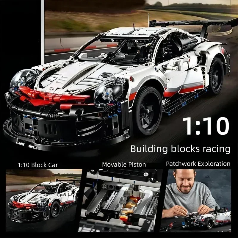 1580 Pcs Technical Classic Super Racing Car Building Blocks Model Bricks Vehicl Toy For Kids Birthday Boys Gift Compatible
1580 Pcs Technical Classic Super Racing Car Building Blocks Model Bricks Vehicl Toy For Kids Birthday Boys Gift Compatible