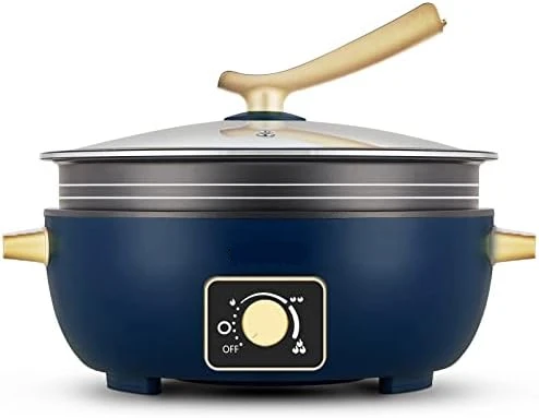 Shabu Pot 5L with Adjustable Power Control, Removable Nonstick Frying Pan, 12\u201D Deep Dish Multifunction Skillet with Tempe
Shabu Pot 5L with Adjustable Power Control, Removable Nonstick Frying Pan, 12\u201D Deep Dish Multifunction Skillet with Tempe