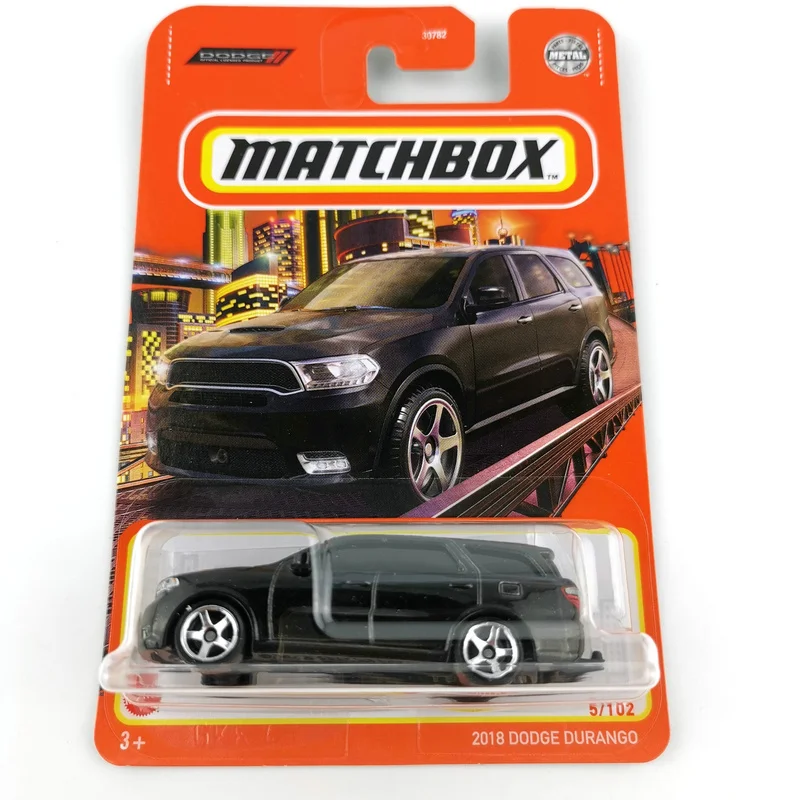 2022-5 Matchbox Cars 2018 DODGE DURANGO 1/64 Metal Diecast Collection Alloy Model Car Toy Vehicles
2022-5 Matchbox Cars 2018 DODGE DURANGO 1/64 Metal Diecast Collection Alloy Model Car Toy Vehicles