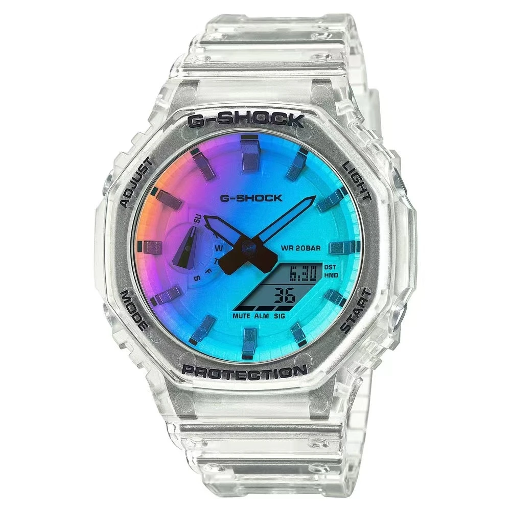 Мужские спортивные цифровые кварцевые часы G-SHOCK 2100, полнофункциональные, с автоматическим подъемом, с ручной подсветкой, серия World Time Oak
Мужские спортивные цифровые кварцевые часы G-SHOCK 2100, полнофункциональные, с автоматическим подъемом, с ручной подсветкой, серия World Time Oak