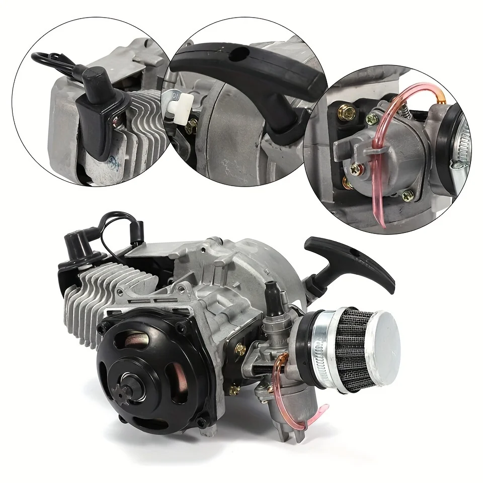 49cc 2Stroke! Engine Motor Pull Start For Pocket Bike Mini Dirt Bike ATV Scooter
49cc 2Stroke! Engine Motor Pull Start For Pocket Bike Mini Dirt Bike ATV Scooter