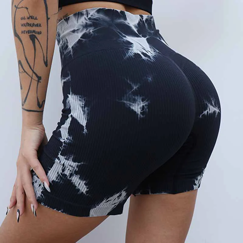Women Seamless Sport Short Fitness Running Tie Dye High Waist Yoga Pants Workout Jogging Cycling Feamle Shorts
Women Seamless Sport Short Fitness Running Tie Dye High Waist Yoga Pants Workout Jogging Cycling Feamle Shorts