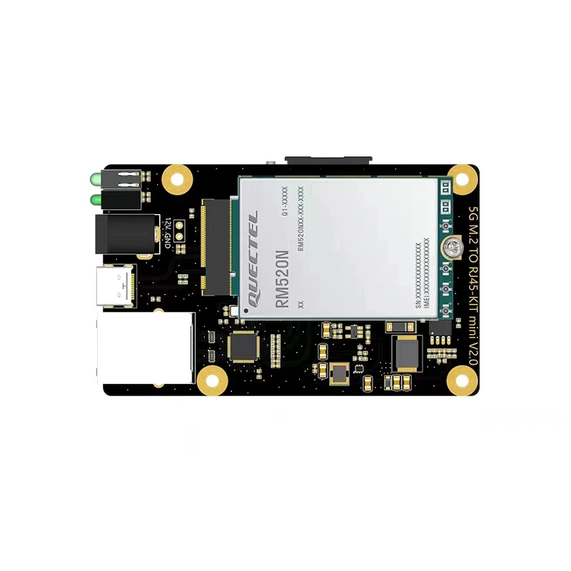 

Quectel RM500Q-GL Global Edition 5G module M.2 interface adapter board Gigabit Ethernet port development board RM520N-GL