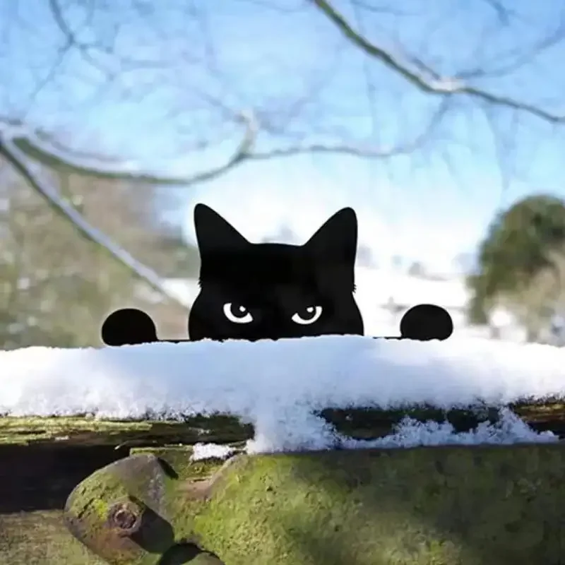 Home Yard Decoration Black Peeping Cat Garden Outdoor Decoration Fence Yard Black Dog Restaurant Hanging Window Decoration
Home Yard Decoration Black Peeping Cat Garden Outdoor Decoration Fence Yard Black Dog Restaurant Hanging Window Decoration