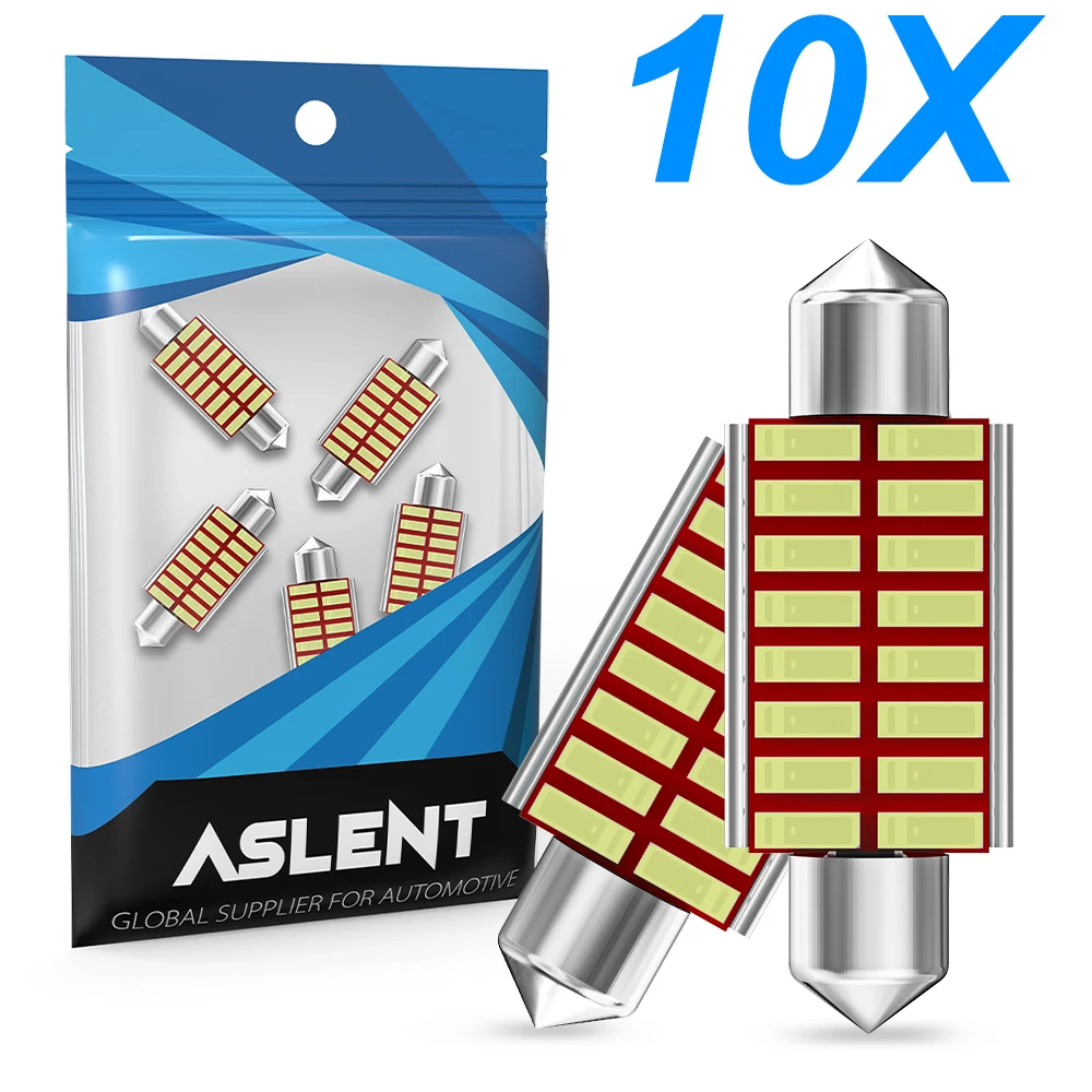 10x C10W C5W LED Canbus Festoon 4014 31mm 36mm 39mm 41mm for Car Bulb Interior Reading Light License Plate Lamp White Free Error
10x C10W C5W LED Canbus Festoon 4014 31mm 36mm 39mm 41mm for Car Bulb Interior Reading Light License Plate Lamp White Free Error